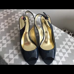 New Etienne Aigner Patent Leather Heels